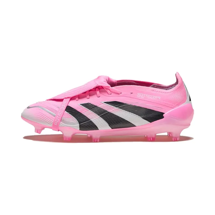 adidas Predator Elite Fold-over Tongue Firm Ground Football Boots Beckham “Beam Pink / Core Black / Cloud White” (JI1094)