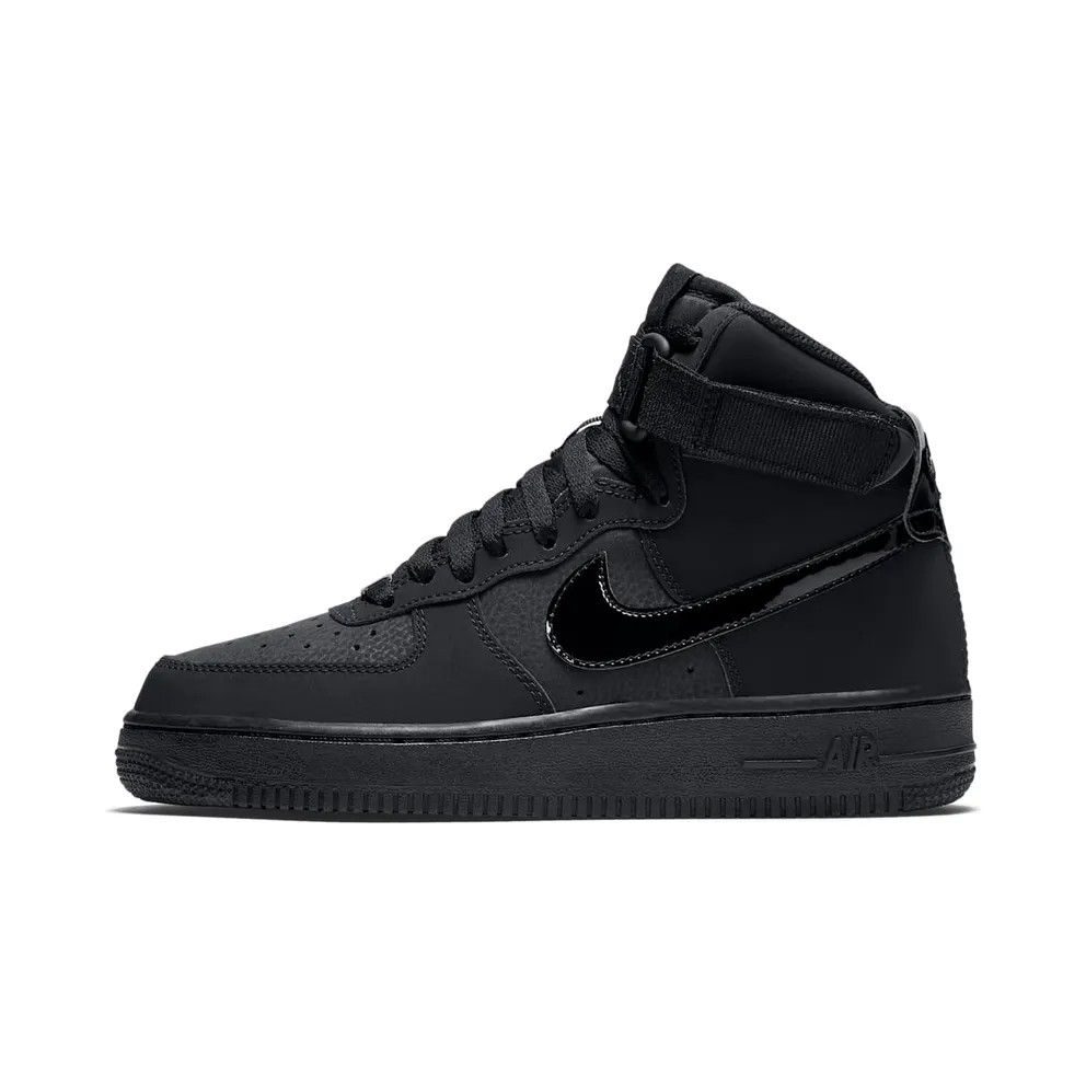 Nike Air Force 1 High Triple Black (GS)