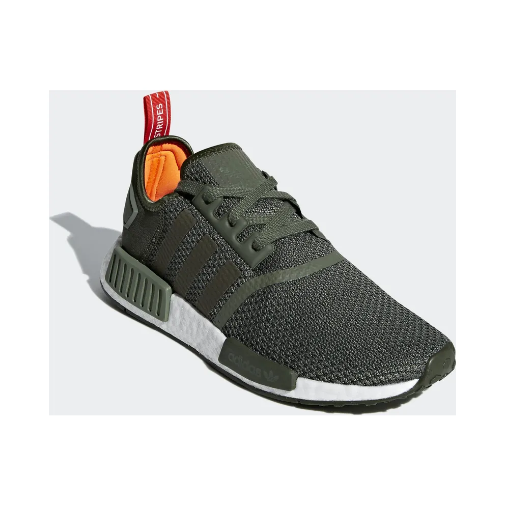 adidas NMD R1 Olive Orange Base Green/Night Cargo/Solar Orange (B37620)