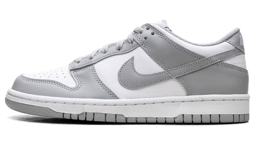 Nike Dunk Low GS “White Light Smoke Grey” (FB9109-123)