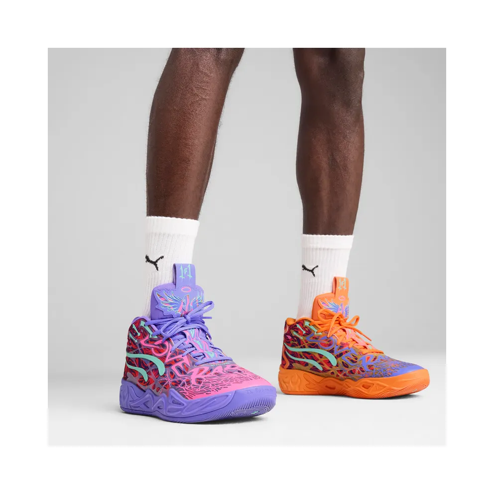 Puma MB.04 Creativity “Dark Amethyst / Orange Glow / Poison Pink / Electric Peppermint” (311690_01)