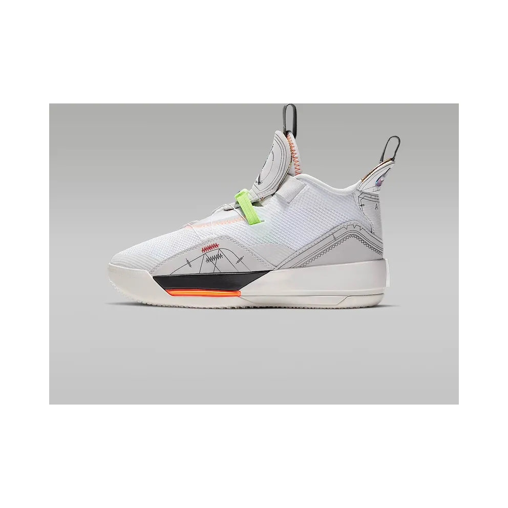 Jordan XXXIII Vast Grey (GS) Vast Grey/Blue Void-White-Sail (AQ9244-004)