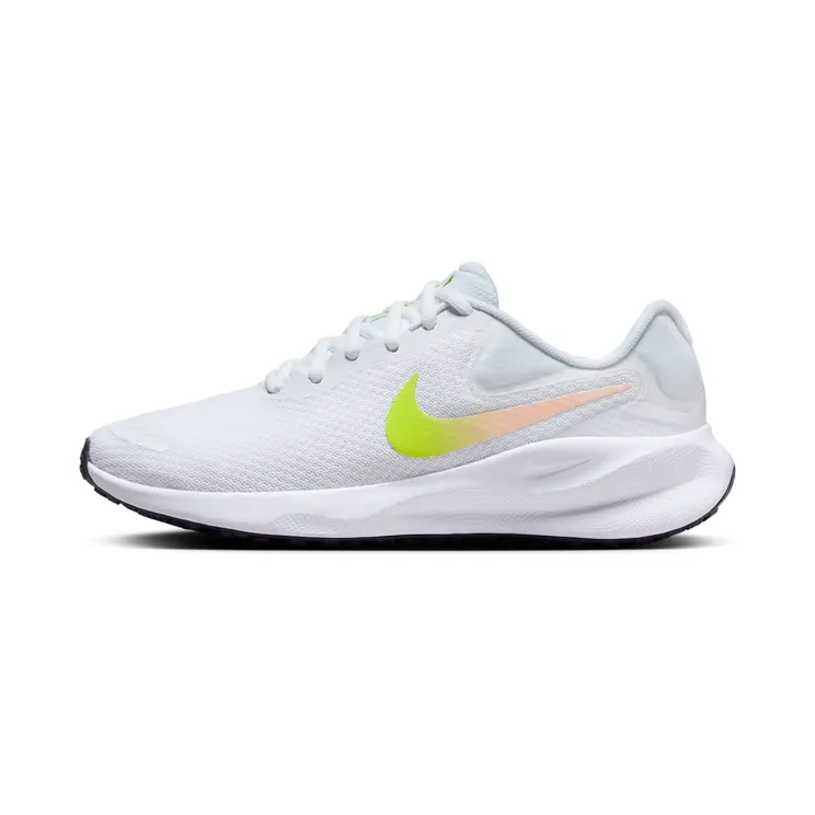 Nike Revolution 7 “White / Crimson Tint / Dark Raisin / Cyber” (FB2208-103)