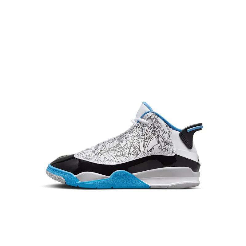 Jordan Dub Zero White Black Neutral Grey University Blue (DV1359-114)