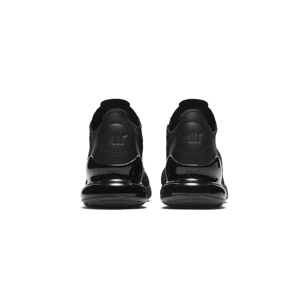 Nike Air Max 270 Flyknit Triple Black Black/Anthracite-Black (AO1023-005)