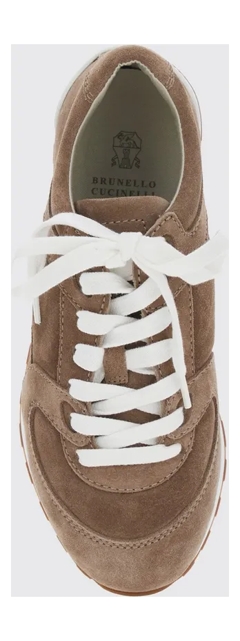 Brunello cucinelli Suede Sneakers Cocoa (MZSFG3231C8849) (3)