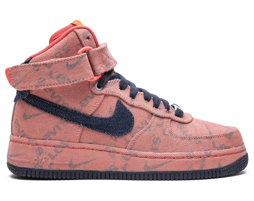 Nike ‘Air Force 1’ High-Top- – Pink (CV0672)