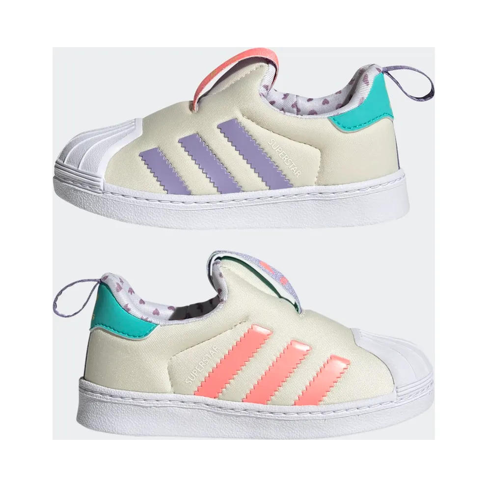 Adidas Superstar 360 Ecru Tint / Acid Red / Semi Mint Rush (GX3291)