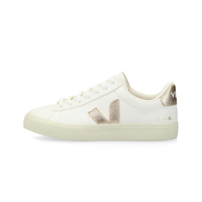 VEJA Campo Chromefree Leather (extra white / platine) – CP0503495