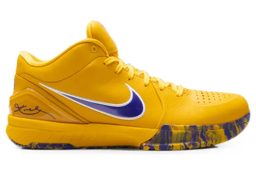 Nike x Los Angeles Lakers Zoom Kobe 4 Protro sneakers – Geel (IV6585)