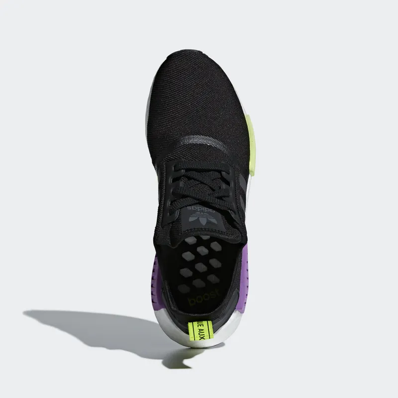 adidas NMD R1 Core Black Shock Purple Core Black/Core Black/Shock Purple (D96627)