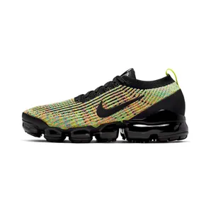 Nike Air VaporMax Flyknit 3 ‘Multi-Color’ Black/Black-Volt (AJ6910-004)