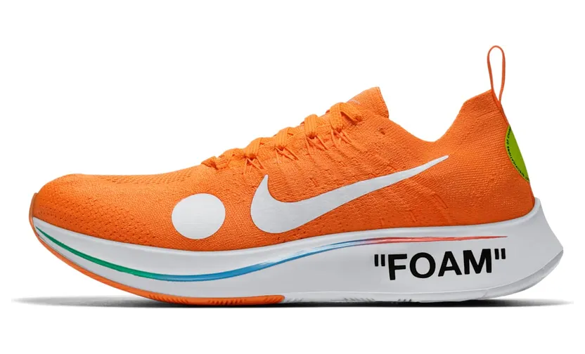Nike x Off White Zoom Fly Mercurial Flyknit Pack ‘Total Orange’ (2018) (AO2115-800)