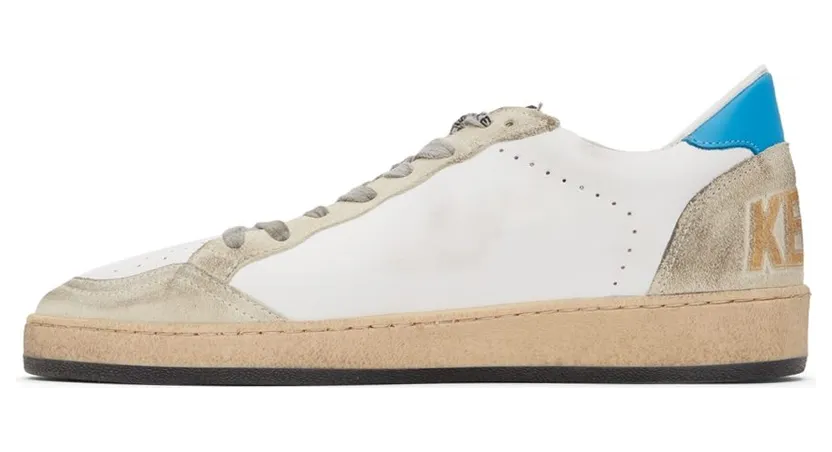 Golden Goose Ball-Star Low White Light Blue (GMF00117F00209981307) (3)
