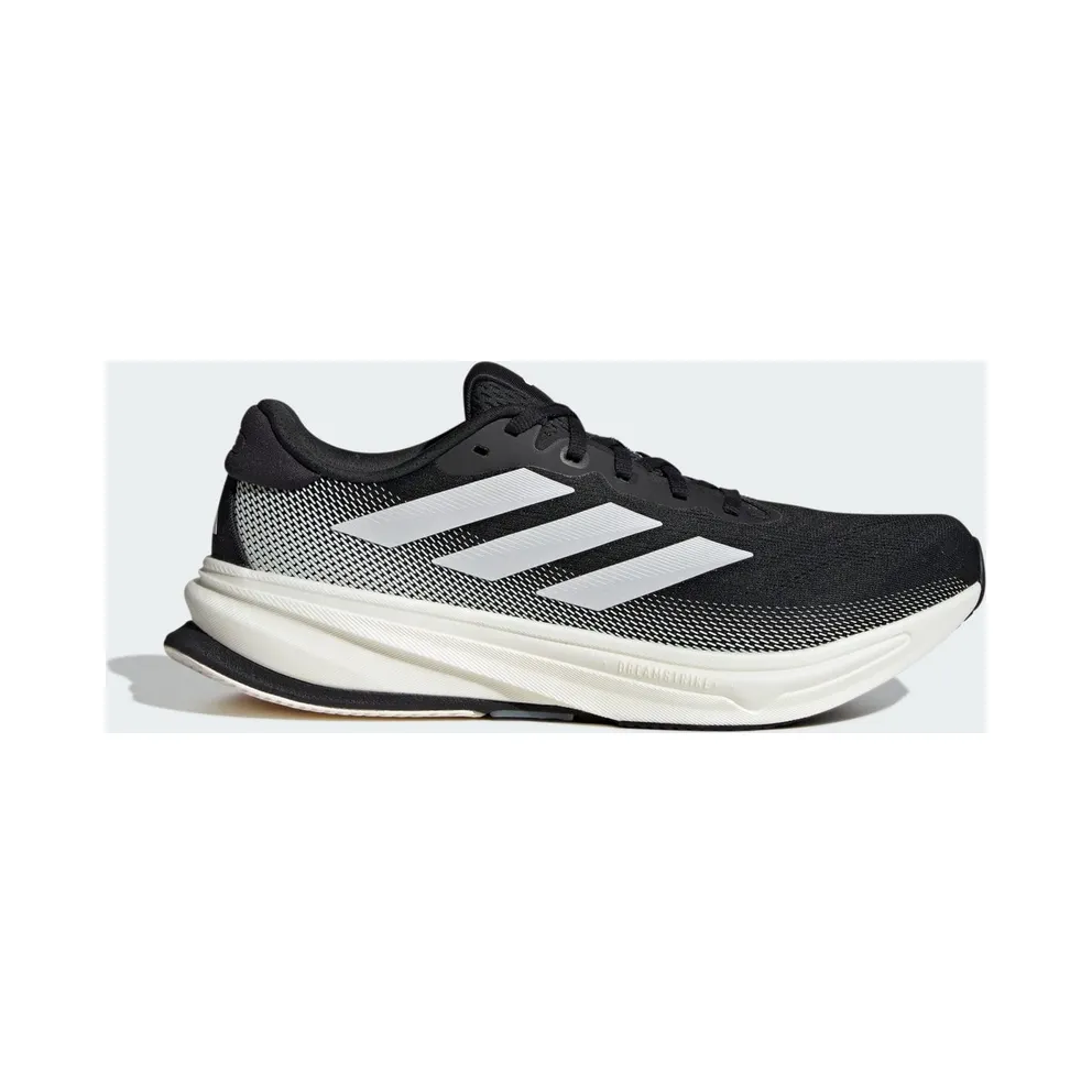 Adidas Supernova Rise 2 Running Shoes Wide Core Black / Zero Metalic / Crystal White (IG2168)