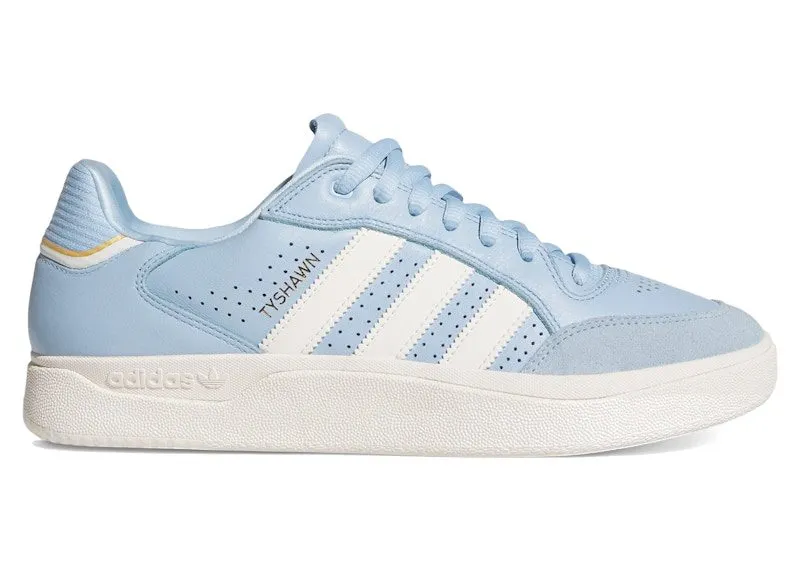 adidas Tyshawn Low Clear Sky Chalk White Gold Metallic (JH8148)