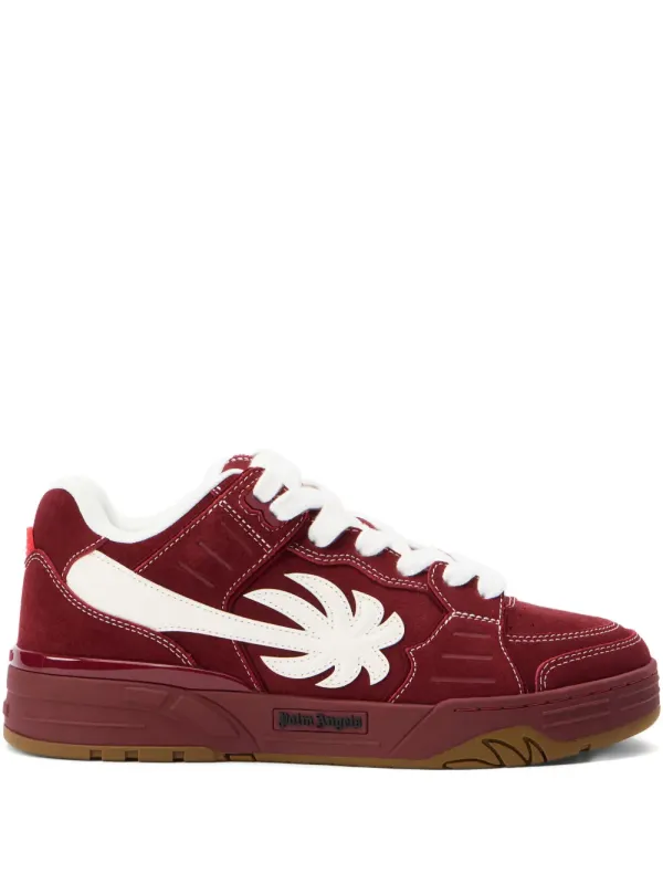 Palm Angels Venice aus Wildleder – Rot (PMIA101F25LEA0032801)