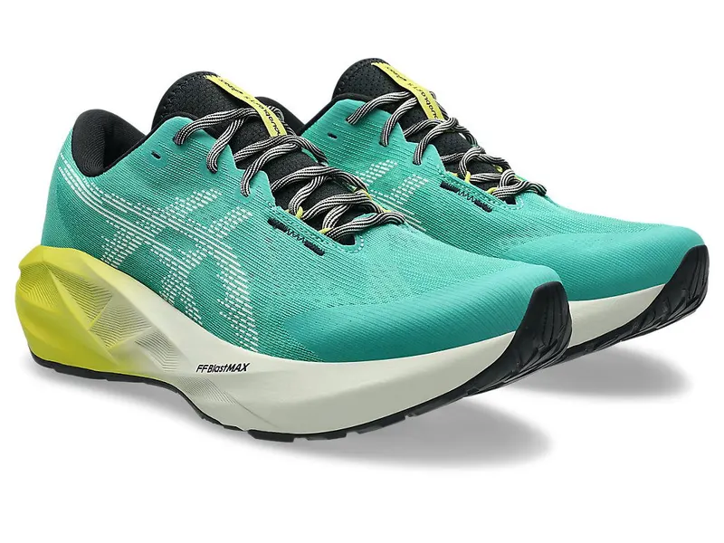 ASICS NOVABLAST 5 TR “Aurora Green / Light Dust” (1011C217-300)