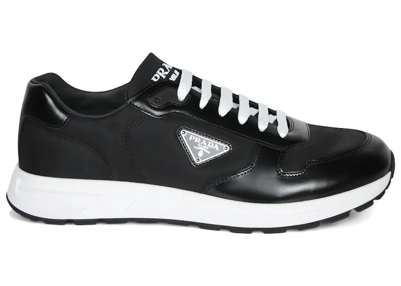 Prada Prax 01 Re-Nylon Brushed Leather Black (2EE443_3LF5_F0632)