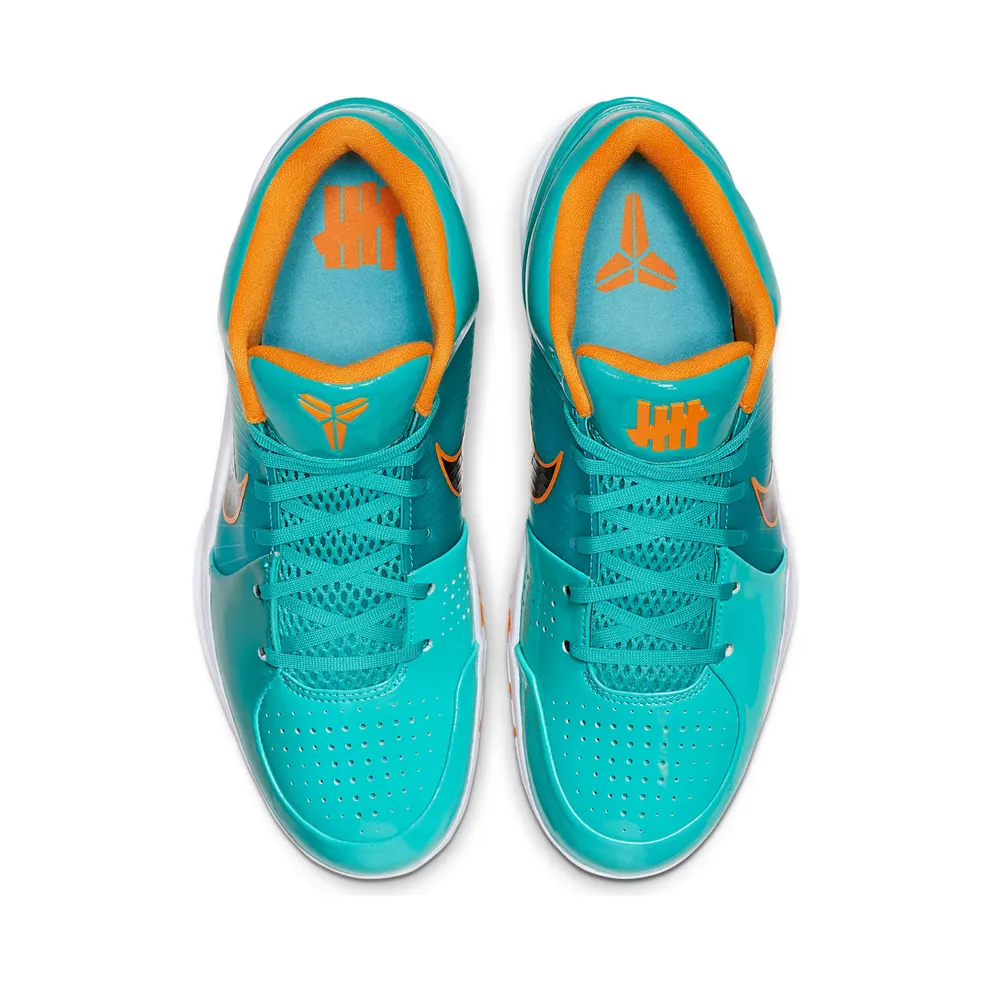Nike Kobe 4 Protro Undefeated San Antonio Spurs Hyper Teal/Mango-White (CQ3869-300)