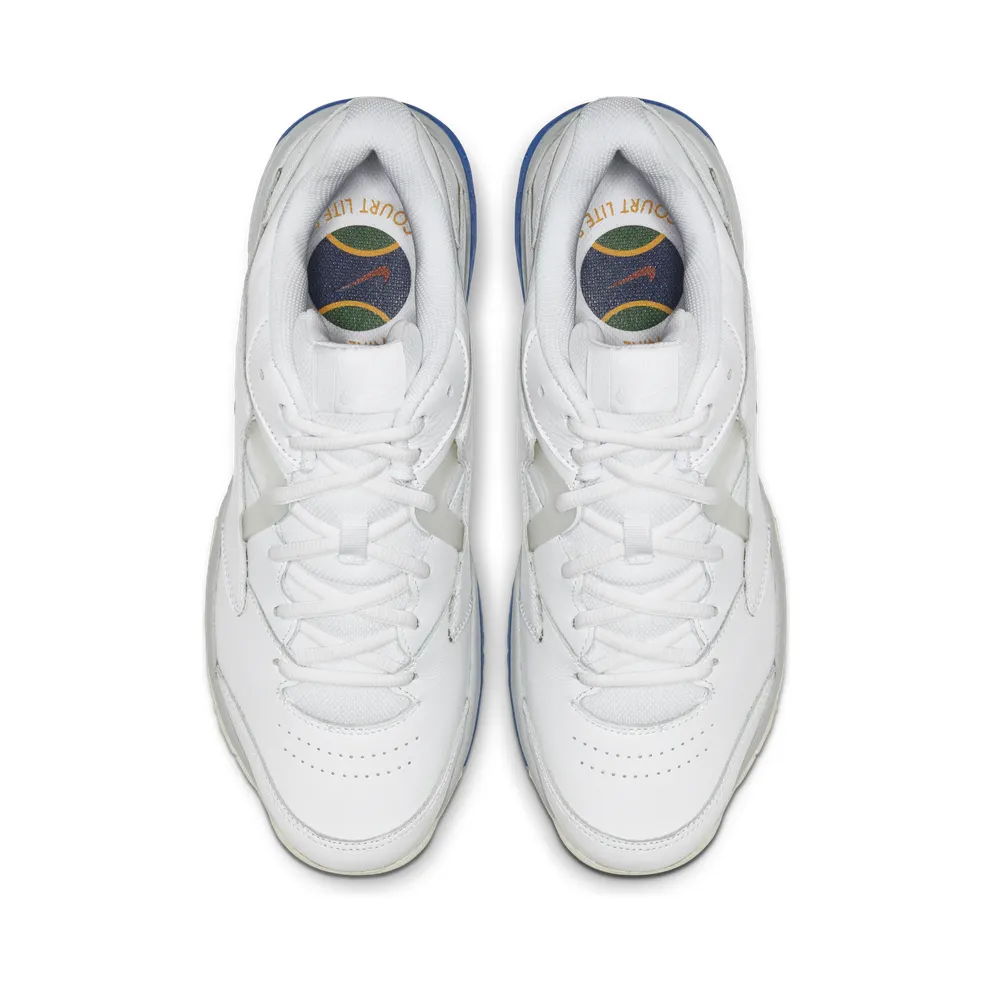 Nike Court Lite 2 Premium “White / Sail / Pure Platinum / Game Royal” (CJ6781-104)