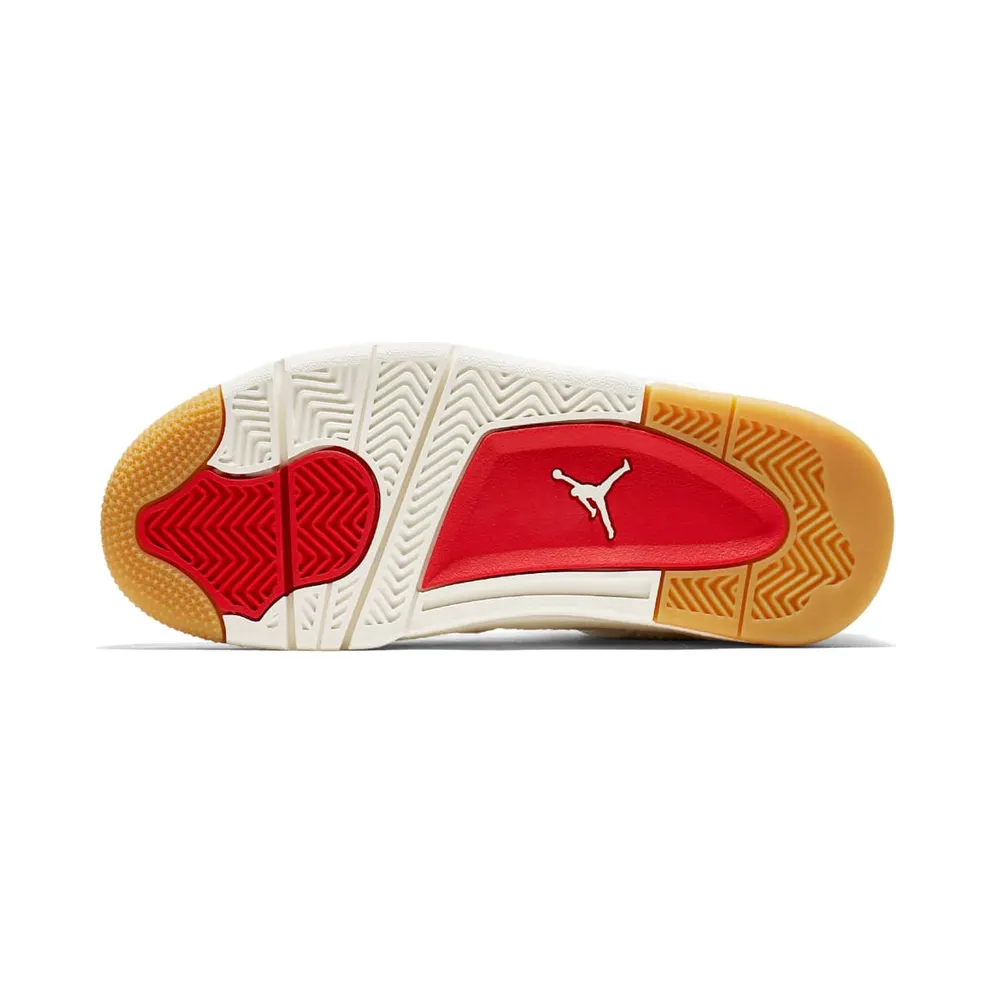 Jordan 4 Retro Levi’s White (GS) (Levi’s Tag) White/White-White (AQ9103-100)