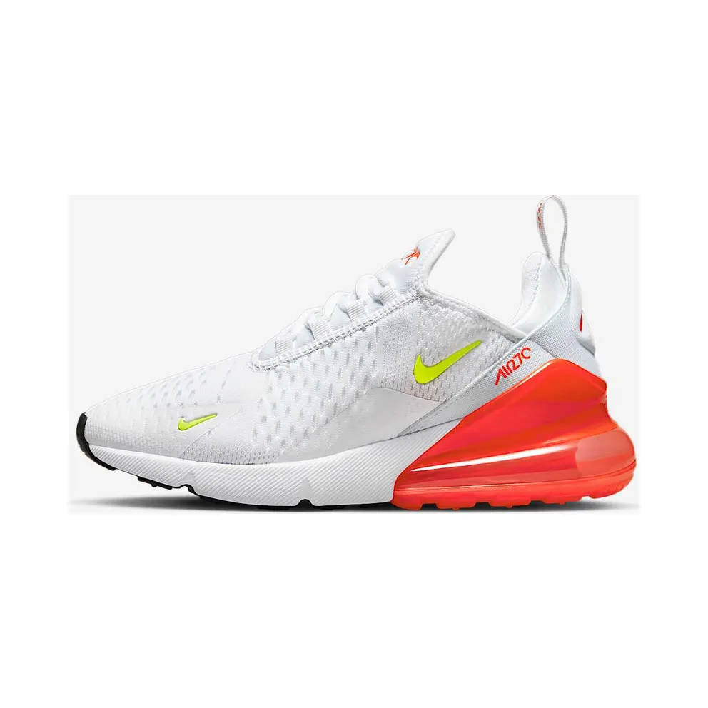 Nike Air Max 270 White Bright Crimson Volt (AH6789-114)