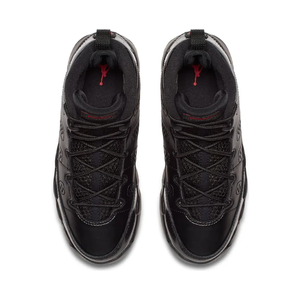 Jordan 9 Retro Bred Patent (PS) Black/University Red-Anthracite (401811-014)