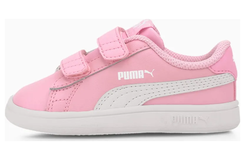 Puma Smash v2 Kinder Rosa/Weiß (365174-24)