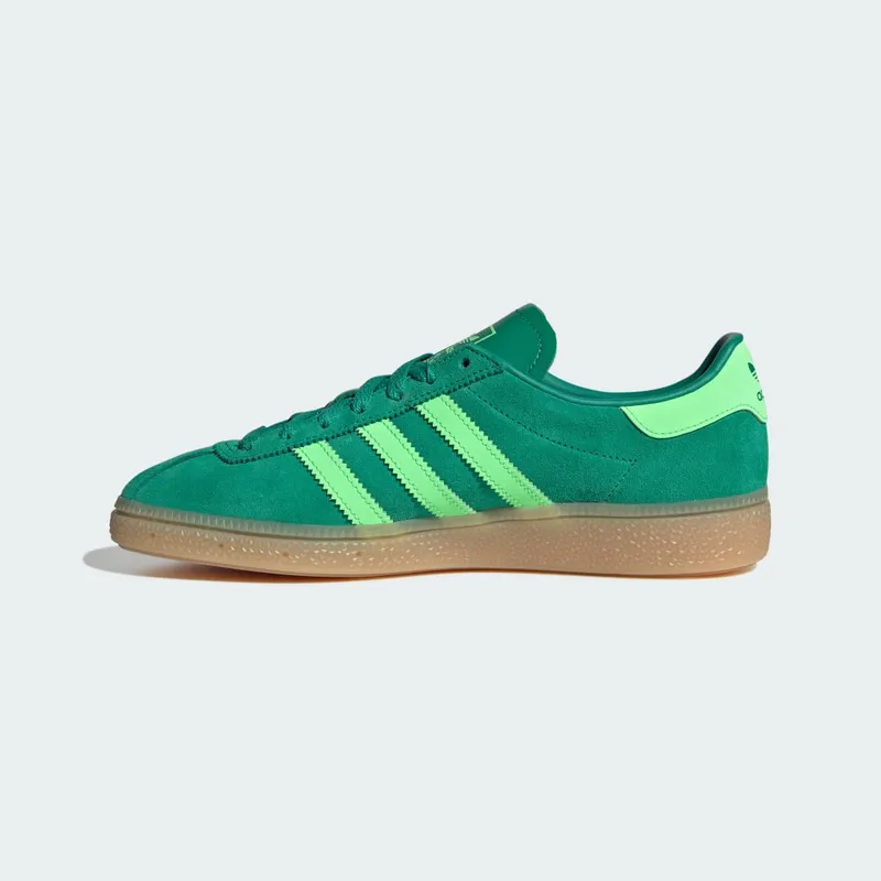 Adidas Muenchen Court Green / Lime Burst / Gum (JS3997)
