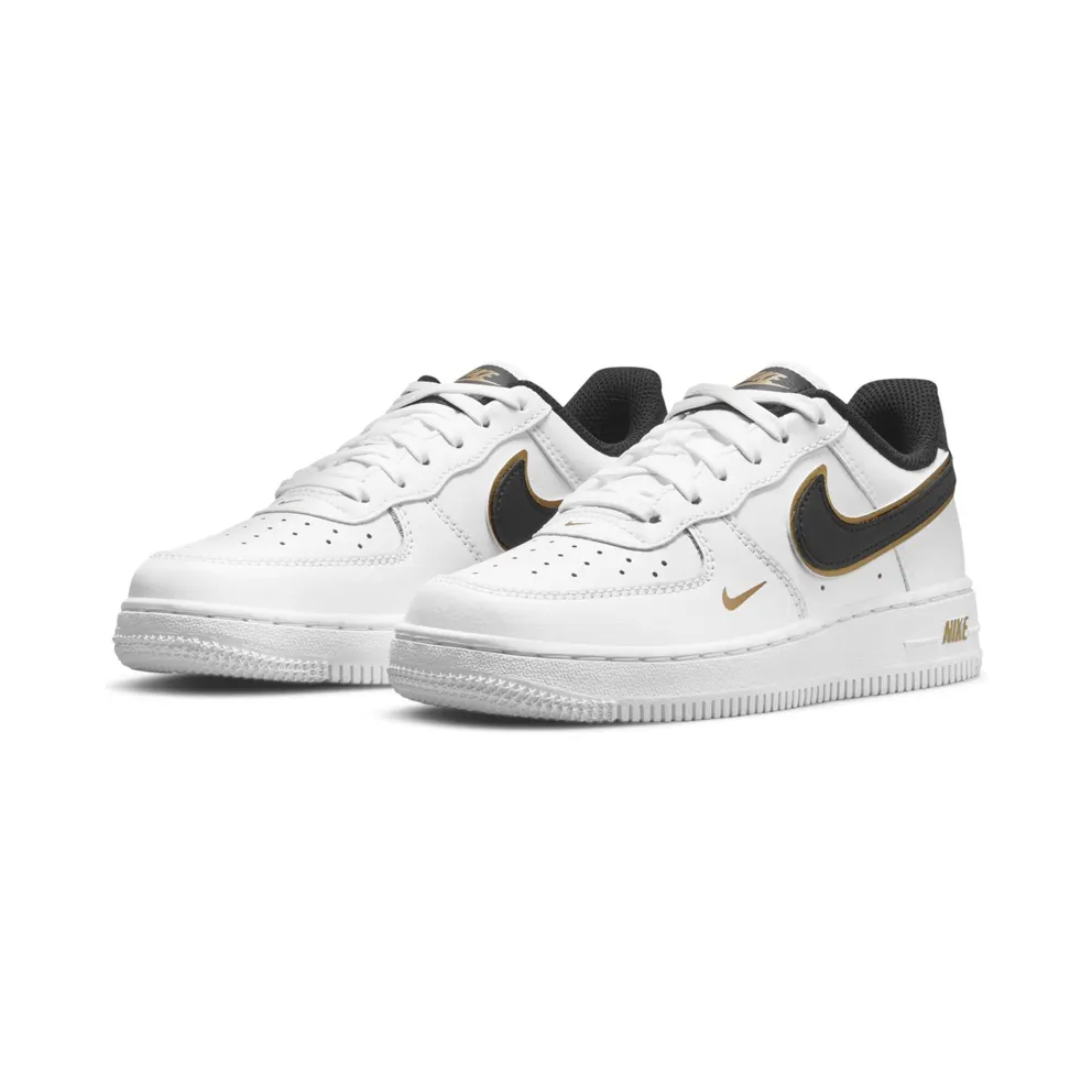 Nike Force 1 LV8 PS “White / Metallic Gold / Black” (DM3386-100)