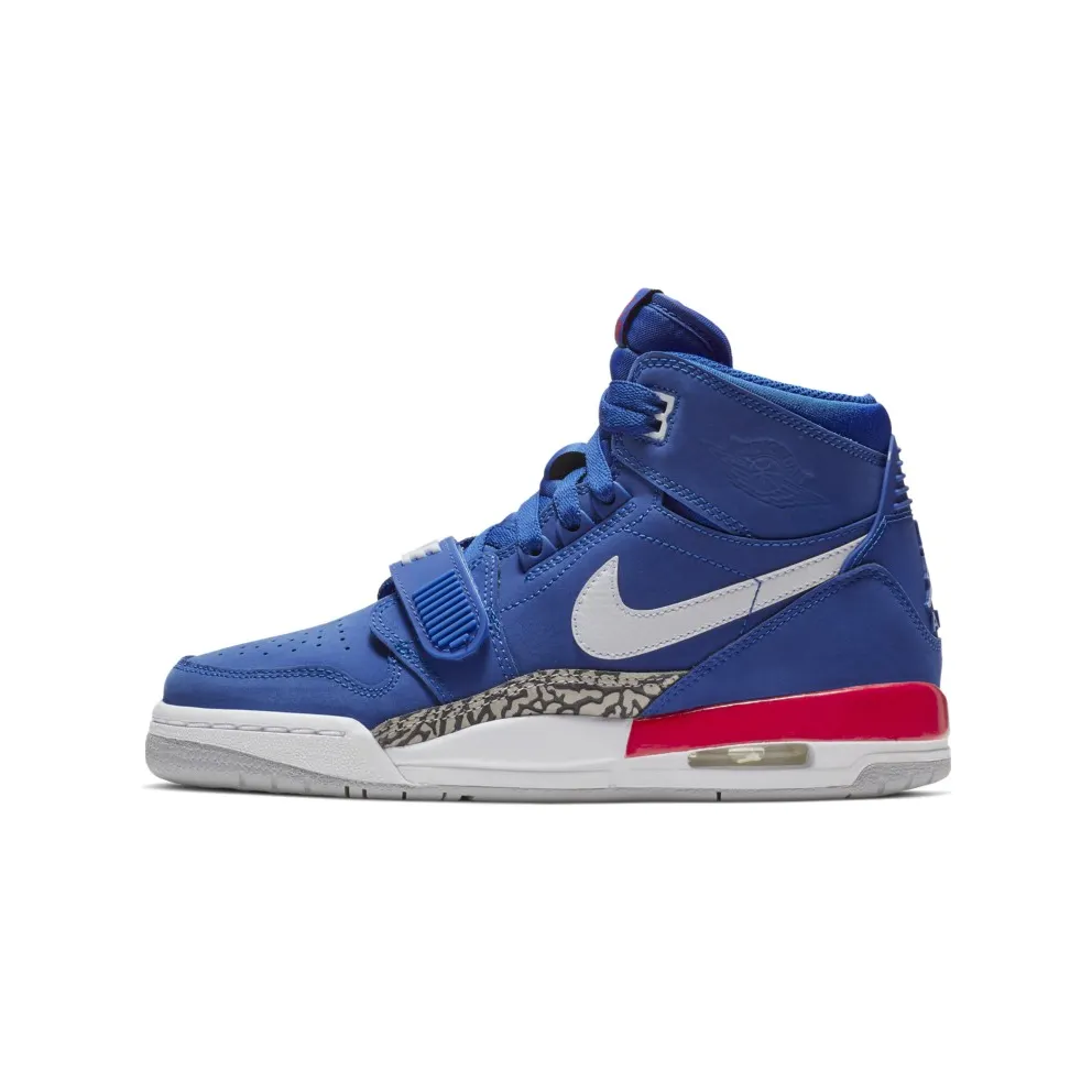 Jordan Legacy 312 Pistons (GS) Bright Blue/White-University Red (AT4040-416)