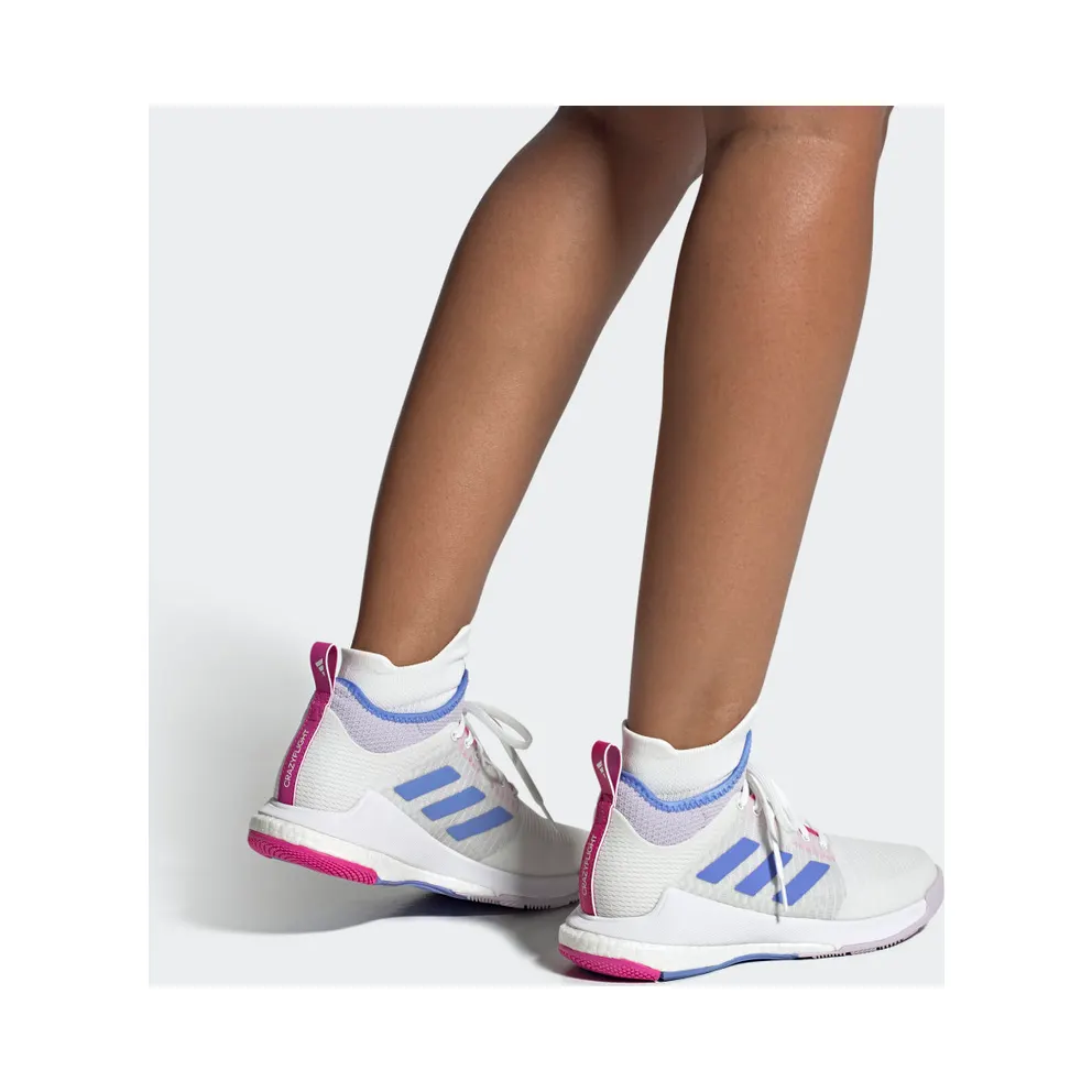 adidas Crazyflight Mid Cloud White / Blue Fusion / Silver Dawn (HQ3489)