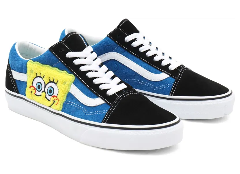 VANS Vans X Spongebob Old Skool Schoenen Blauw (VN0A38G19XD)