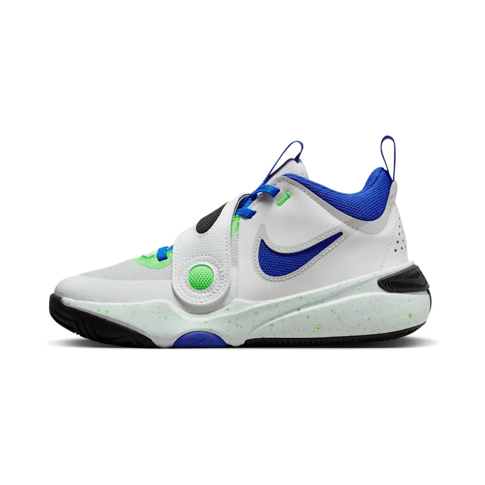 Nike Team Hustle D 11 Green Strike Racer Blue (DV8996-101)
