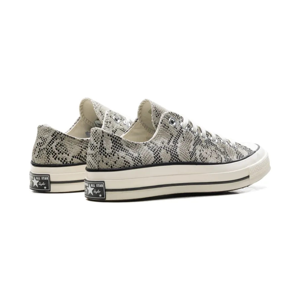 Converse Chuck 70 Low “Snake Pale Surplus / Egret / Black” (A13434C)