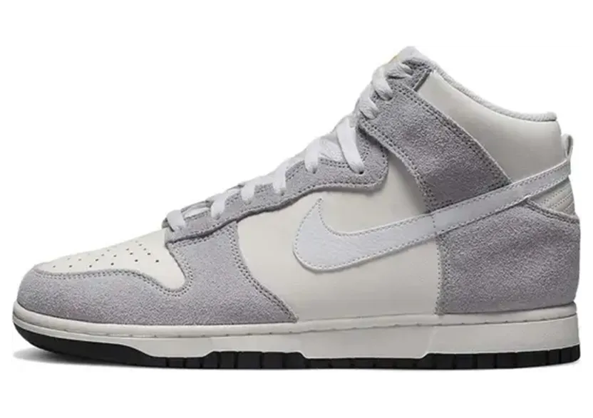 Nike Dunk High Retro Sail Pure Platinum Black White (DZ4515-100)