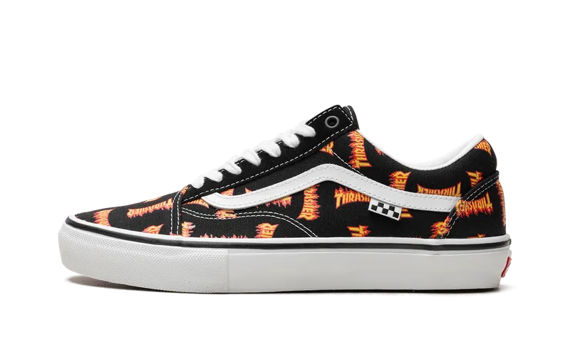Vans Old Skool “Thrasher All Over Flame Logo” (VN0005W0BML)