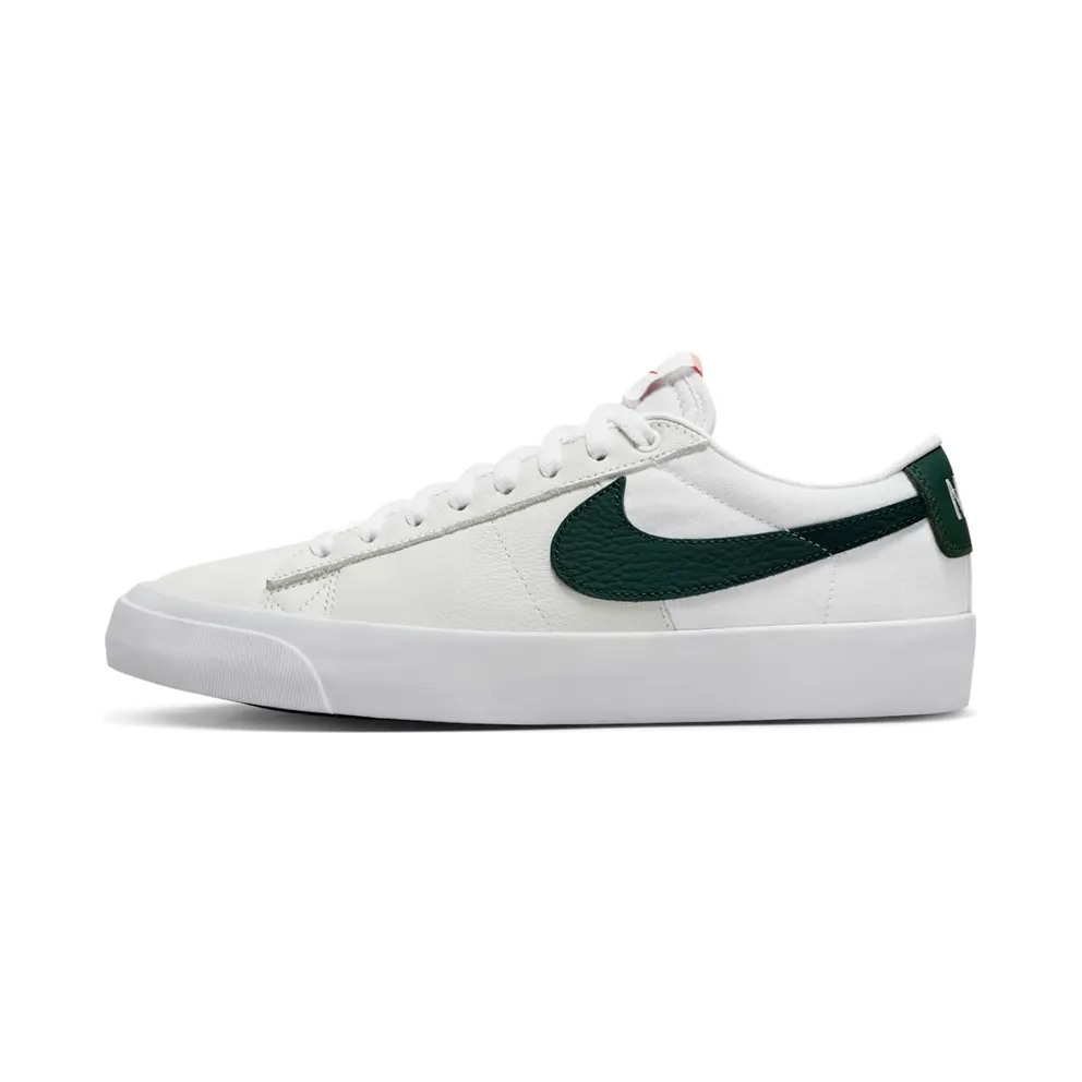 Nike SB Zoom Blazer Low GT “Orange Label – White / Pro Green” (DR9099-100)