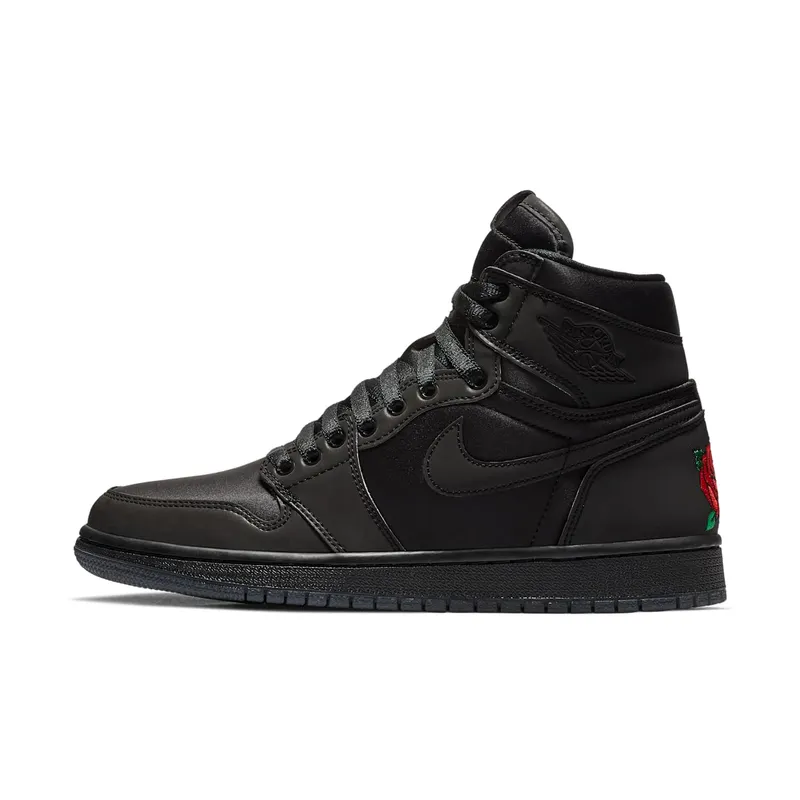 Jordan 1 Retro High Rox Brown (W) Black/Black-Metallic Gold (BV1576-001)