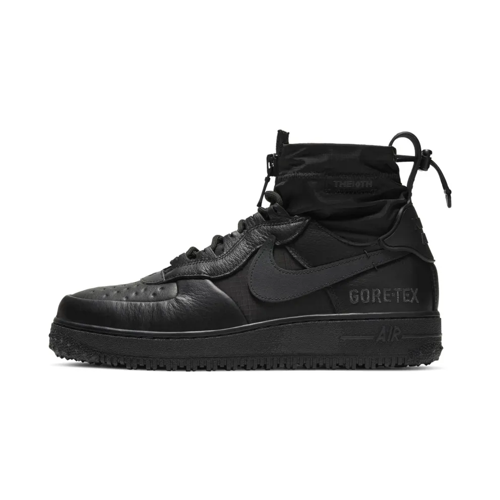 Nike Air Force AF 1 WTR Gore-Tex Triple Black (2019) (CQ7211-003)