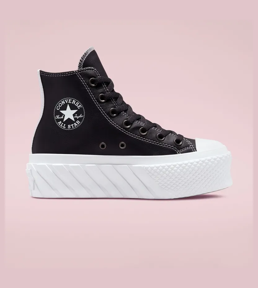 Converse Chuck Taylor All Star Lift 2X Platform Matte Metallic Storm Wind/slate Sage/wit (572608C)