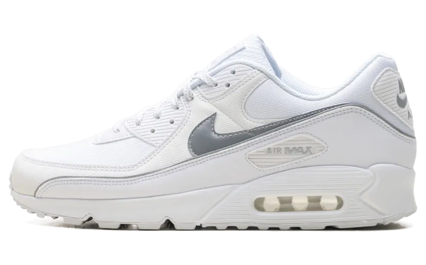 Nike Air Max 90 Premium “White Metallic Silver Reflective” (HV4517-100)