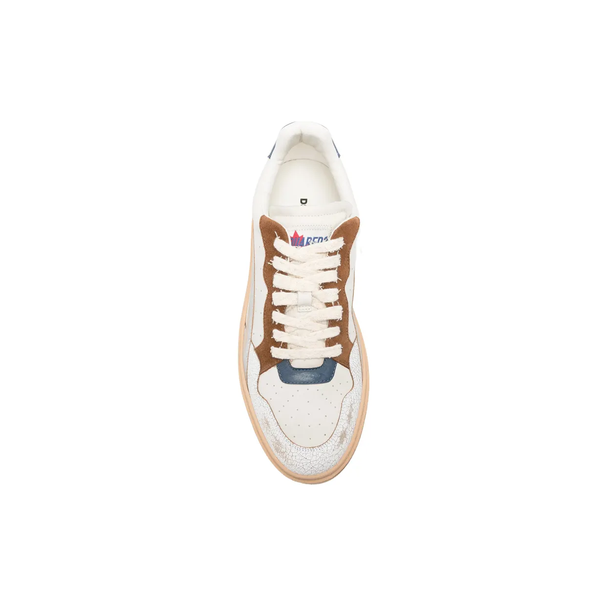 Dsquared2 Distressed Panelled “White/Blue” (SNM0494 01509031 M4293) (4)