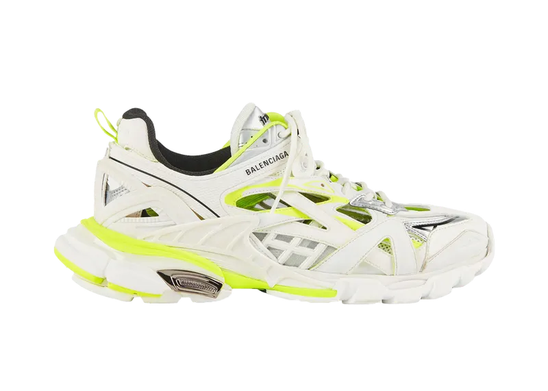 Balenciaga Track.2 White Fluo Yellow (W) (568615W2GN39073)