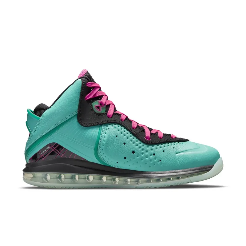 Nike LeBron 8 South Beach (2021) – “Retro / Pink Flash / Filament Green / Black” (CZ0328-400)