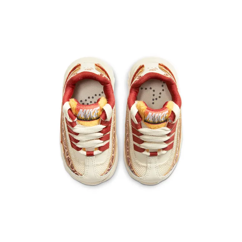 Nike Air Max 95 Giraffe (TD) Light Cream/Russet-Rugged Orange-Pollen Rise (CU4680-200)