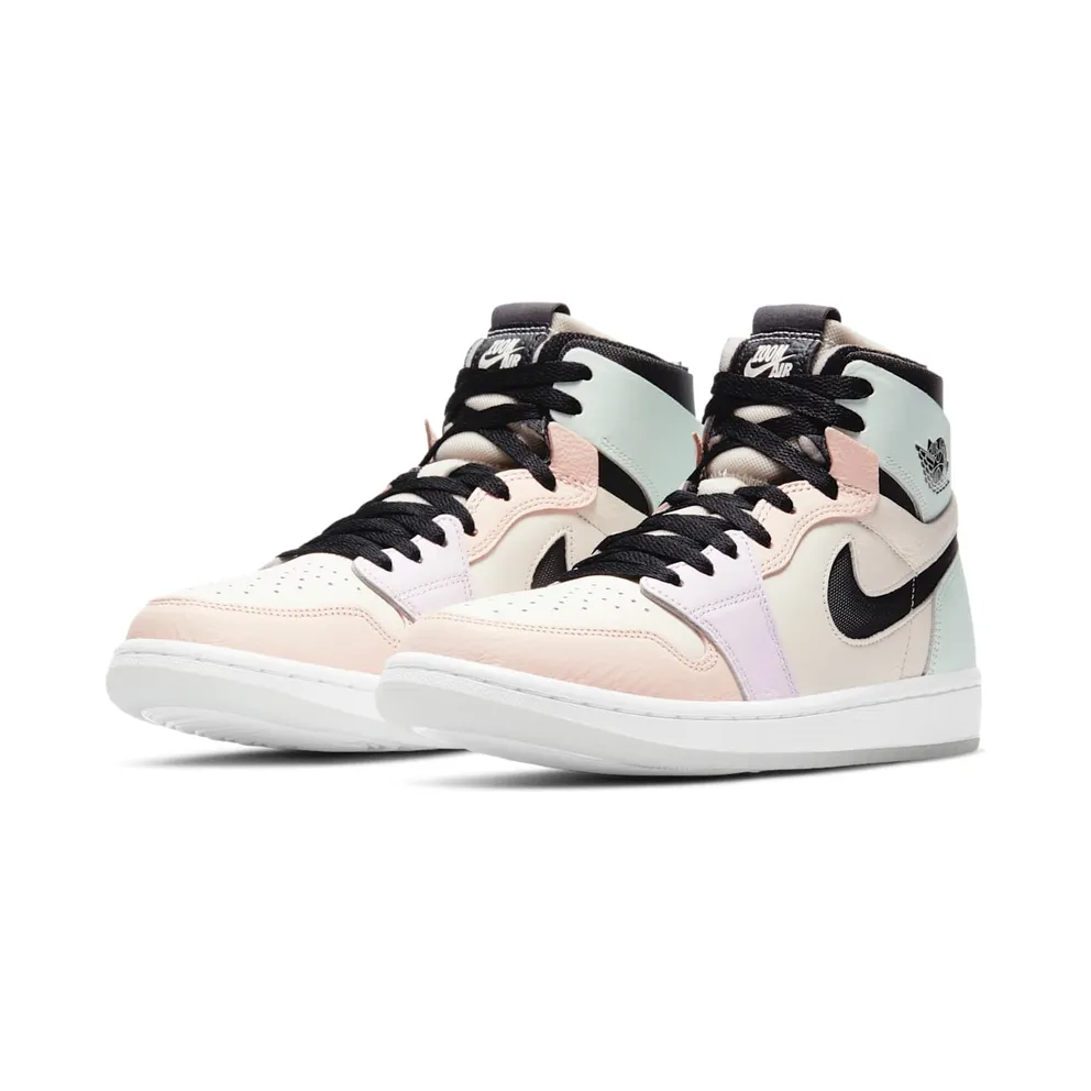 Jordan 1 Zoom CMFT Easter – “White / Grey Heather / Olive Aura / Khaki” (CT0979-101)