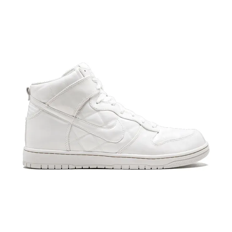 Nike Dunk High Supreme Olympic Octagon Quilted Patent White (321762-111)