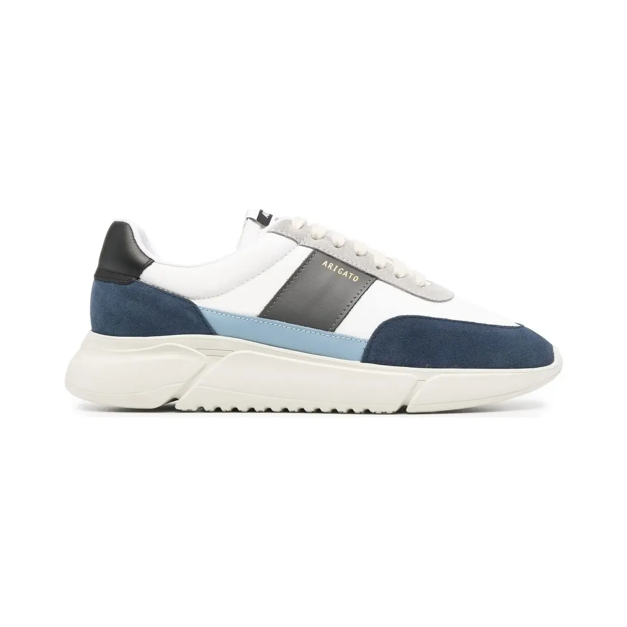 Axel Arigato White & Blue Genesis Vintage Sneakers (27574)